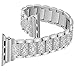 Genuine Leather Bands Compatible with Apple Watch Band 38mm 40mm 42mm 44mm, Superior Leather Watch Wristband for iWatch SE Series 8/7/6/5/4/3/2/1 (Diamond, 38mm/40mm)