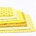 Fat Quarter Fabric Bundles Pre-Cut Quilting Cotton Twill Printed Assortments Craft Cloth Bundle Squares DIY for Sewing Crafting Rose Flavor(Yellow,18 by 20.5Inch)