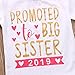 2018 Baby Girl Clothes Outfit Big Sister Letter Print T-Shirt Top Blouse Shirts (White02, 2-3 Years)