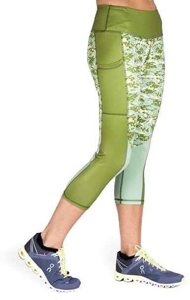 patterned running leggings