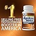 Ageless Male Free Testosterone Booster for Men - Promote Lean Muscle Mass w/Strength Training, Healthy Energy Production, Drive, Stamina, Enhancement, Health Supplement (120 Capsules, 2-Pack)