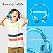 New! LilGadgets Connect+ PRO Kids Premium Volume Limited Wired Headphones with SharePort for Children (Blue)thumb 2