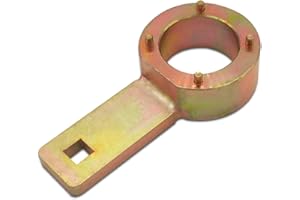Elf Bee T10355 Crankshaft Pulley Holding Wrench 4 Vibration Damper Tool Compatible with Audi VW 1.8 2.0