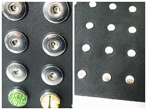 Ladieshow Snaps Jewelry Display PU board (Regular Sized Snap,Big Button) (Big)