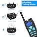 Nemobub Dog Shock Collar 1600ft Remote Training and 100% Waterproof Rechargeable Shock Collar with Beep Vibration and Electric Dog Collar for All Size Dogs