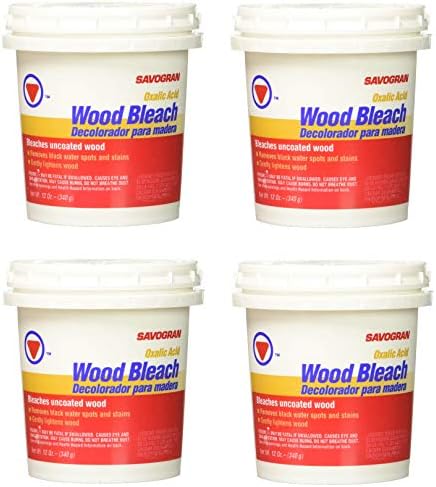 Savogran 10501 Wood Bleach, 12 oz (4.(Pack))