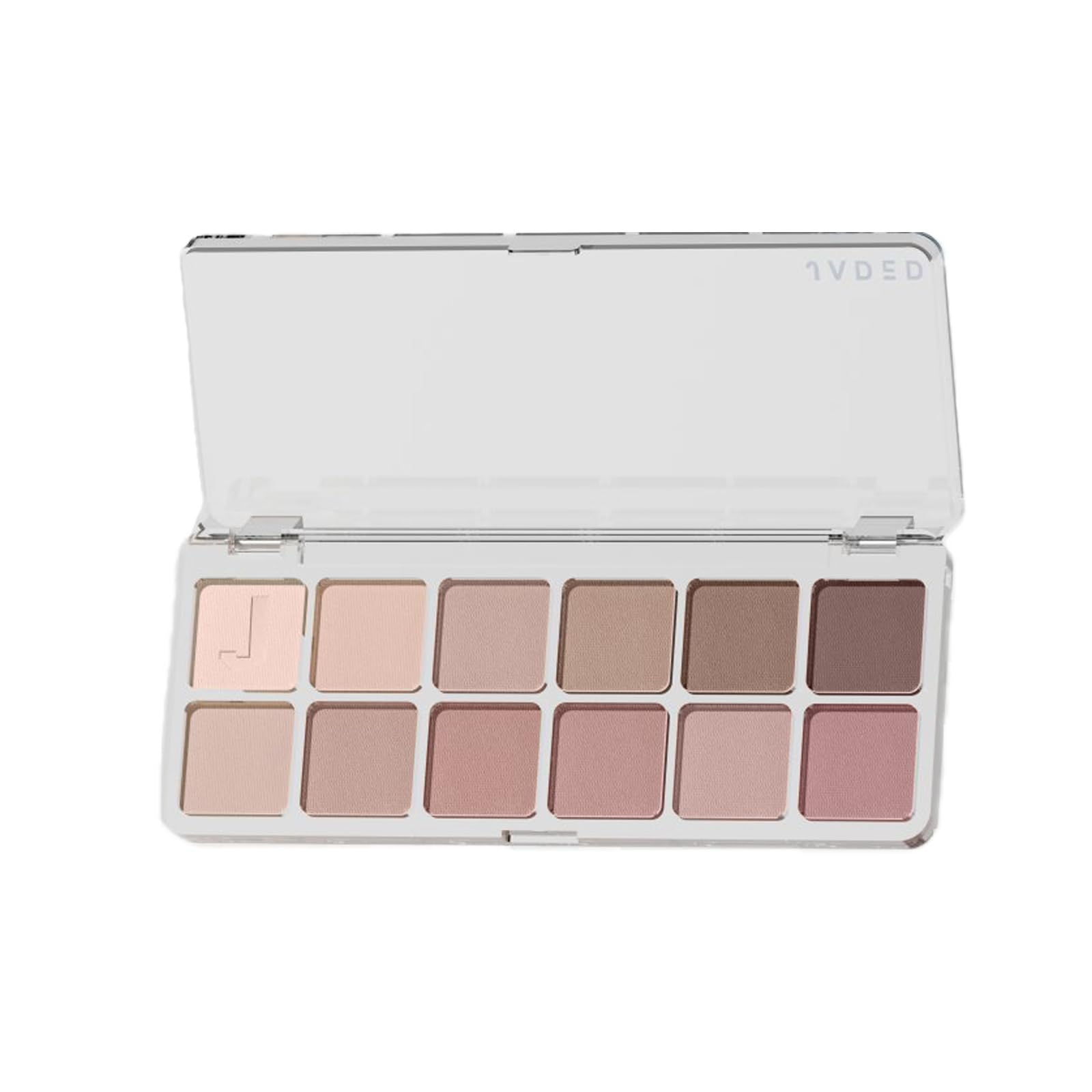 Nude Eyeshadow Palette 12 Colours - Pink Brown Nude Eye Shadows - Long Lasting Full Matte Eyeshadow Make-Up Palette - Waterproof & Highly Pigmented