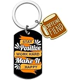 UVIBEW Funny Coworker Gifts Office Gift for Coworkers Keychain for Coworkers Friends Funny Work Gifts White Elephant Gift
