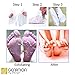 Genation Exfoliant Foot Peel Mask - All-Natural Antifungal Peeling Treatment For Soft Smooth Feet- Dead Skin & Callus Remover Repairs Cracked Rough Dry Soles & Heels (2 Pair) Lavender Scented