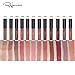 Rejawece Lip Gloss Waterproof Long Lasting Matte Lip Gloss Liquid Lipstick Beauty Makeup Cosmetics Lip Stick (12 Colors Set)