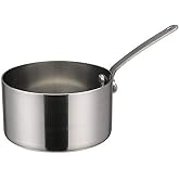 WINCO Mini Sauce Pan, Silver | Artful single-serve, Great for Cooking, Food Preparation and Restaurant Kitchens