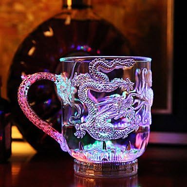 CLCJW Creative lighting,1PC Colorful Color Creative Random Pub KTV Led Lamp Night Light LED Drinkware, multi color [Energy Class A+++]
