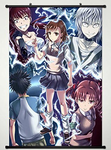 Wall Scroll Poster Fabric Painting For Anime Toaru Kagaku no Railgun Key Roles 221 S