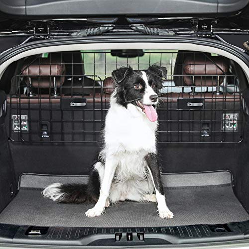 FEANDREA Dog Car Barrier, Adjustable Pet Barrier for SUVs, Van