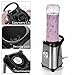Personal Blender by BESTEK, BPA-free 600ml Travel Sports Bottle, Stainless Steel Single Serve Nutri Smoothie Blender, 300W