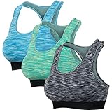 HOP SPORT Women's Push Up Yoga Running Racerback