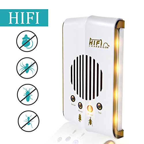 Ultrasonic Pest Repeller Pest Control For Roach, Mice, Rodents, Insects And More, Includes Night-Light, Portable, Eco-Friendly, Pest Control Indoor Ultrasonic Pest Repeller Pest Control For Roach, Mice, Rodents, Insects And More, Includes Night-Light, Portable, Eco-Friendly, Pest Control Indoor
