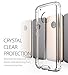 Fosmon Moto G5 Plus Case, HYBO-FENDER Crystal Clear Back Cover Hybrid Bumper Hard Case for Motorola Moto G Plus 5th Generation (Clear)