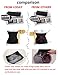 LODAY Waist Trainer Corset Cincher Body Slimmer Shaper, Tummy Control for Women Black (M(3-5 day delivery), BLACK)