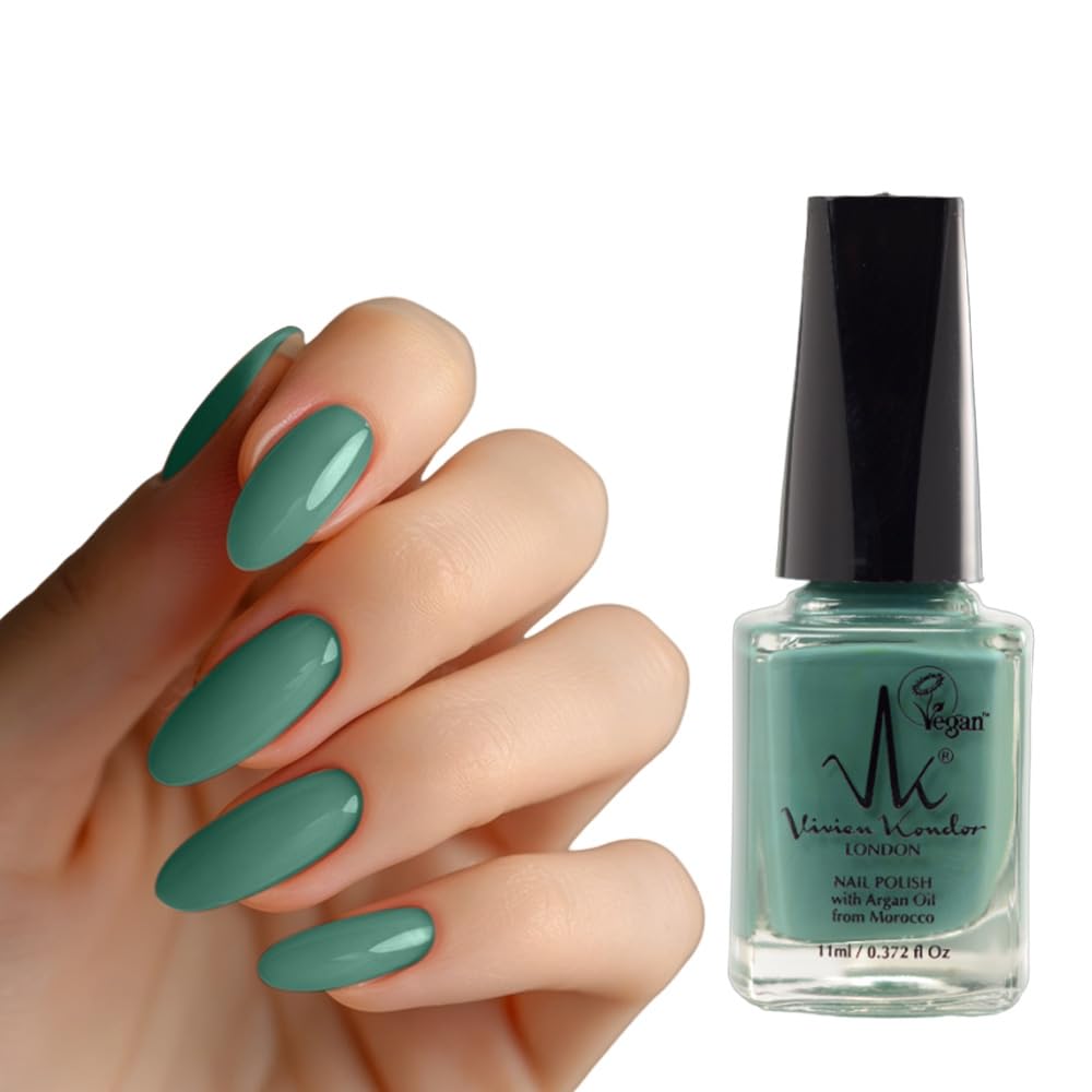 Vivien Kondor Vegan Friendly Argan Care Nail Polish (Mint Green)