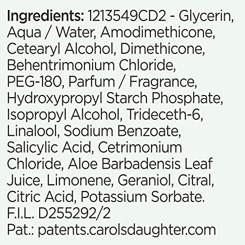CAROL’S DAUGHTER WASH DAY DELIGHT DETANGLING JELLY-TO-CREAM CONDITIONER WITH GLYCERIN AND ALOE, PARABEN-FREE FOR MOISTURE, HYDRATION AND SHINE, MOISTURIZING, CURLY HAIR, 20 OZ