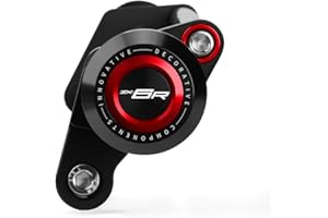 Goxmoto Motorcycle Frame Sliders Falling Protection Crash Protector CNC Compatible With Ninja ZX-6R 2024 2025 Engine Fairing Guards ZX6R ZX 6R Accessories (Red)