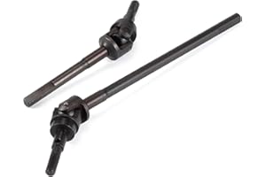 ZMHOBBY Steel Driveshaft Set VDI Universals Rear Axle Shafts for Vanquish Products Straight Axles VS4-10 F10 F10T D44 HD44 F9 Axle (Universal Axle Set)