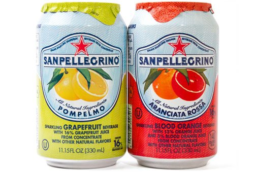 Amazon Com San Pellegrino Sparkling Beverage Grapefruit Blood Orange Variety 11 15 Fl Oz 12 Count Grocery Gourmet Food