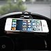 Reiko Car Mount for Almost Any Smartphone or PDA or GPS Devices - Black