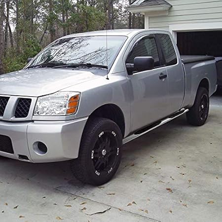 Spec D Tuning Ssb4 Tit04xcs2 Wb Nissan Titan Extend King Cab 4 Oval Side Step Nerf Bar S S Running Boards Automotive Fcteutonia05 De