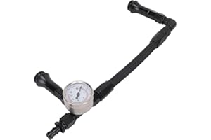 Dual Feed Carb Fuel Line Double Pump, Universal Fuel Line Replacement Kit, 4150 Dual Intake Fuel Line Optimal Fuel Delivery P