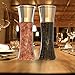 Salt and Pepper Grinder Set- Replaces Salt and Pepper Shakers - Adjustable Grinding with These Spice Grinders (6.75 Fl OZ/200ML)