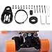XCSOURCE DIY Electric Skateboard Longboard Pulley and Motor Kit + Bracket + Belt + Screw Tool Mount for 70/72mm Wheel OS915