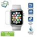38mm Apple Watch Screen protector for Series 1, 2 & 3, JHX Premium Anti-Scratch Tempered Glass Screen protector for iwatch Nike &Sports Series [2 PACK] (38mm)