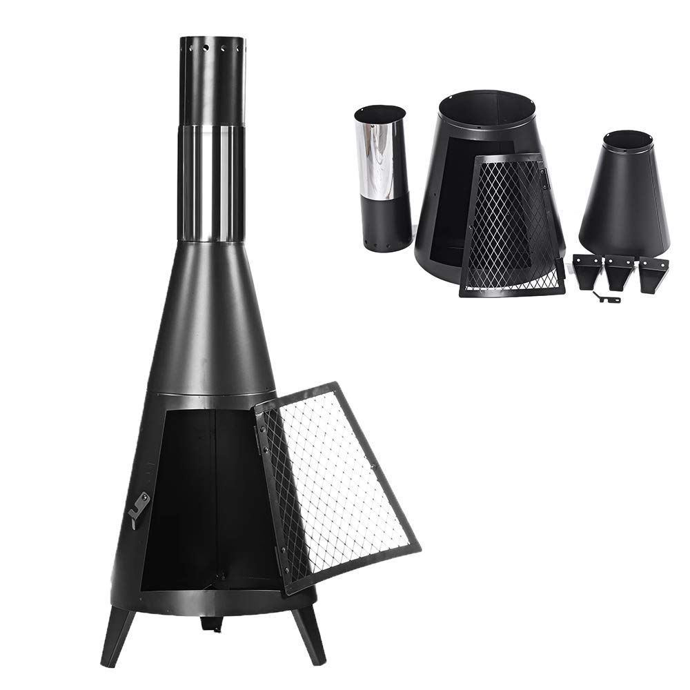 Buy Cast Iron Chiminea, Outdoor Fireplace Chimineas, Wood Burning Stove