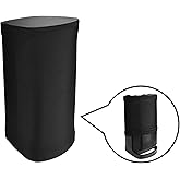 Hzycwgone Protective Dust Cover Case Lycra Dustproof Sleeve Accessories for Sony SRS-XV500 and SRS-XP500 Portable Party Speaker(Black)