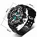 DEEBOL Dual Time Electronic Watches for Men Water Resistant Sports Watch Men Watches