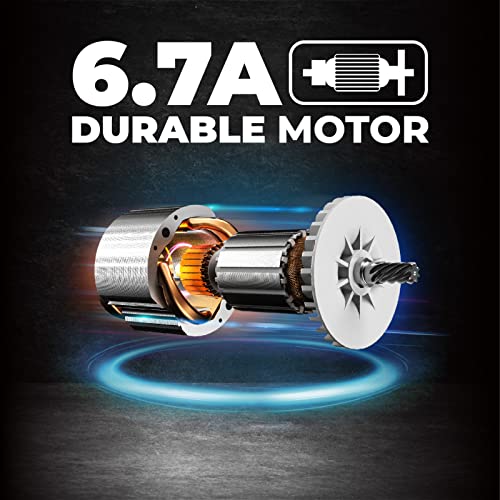 DongCheng 1 Inch SDS Plus Corded Power Electric Rotary Hammer Drill for Concrete/Masonry,High Power, 2.8 joules,with 4pcs SDS Plus Drill Bits,Model#DZC05-26B