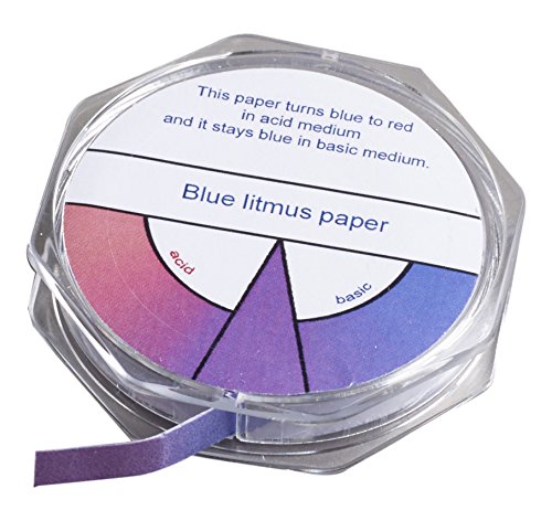 Camlab 1171269 Litmus Test Paper Reel, 7 mm x 5 m, Blue