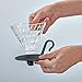 Hario V60 Glass Coffee Dripper, Size 02, Black