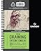 Canson Artist Series Drawing Paper, Cream, Wirebound Pad, 5.5x8.5 inches, 60 Sheets (90lb/147g) - Artist Paper for Adults and Students - Charcoal, Colored Pencil, Ink, Pastel, Marker