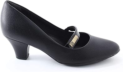 scarpin boneca salto médio