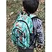 ZippyRooz Toddler & Little Kids Extra SMALL Hiking Backpack for Boys Fun Woodsy Print with a Bear, Fox, Hedgehog, Rabbit & Trees (Woodland Creatures)