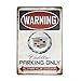 Home Lights 66Retro Cadillac Parking Only, Vintage Retro Metal Tin Sign, Wall Decorative Sign, 20cm x 30cm