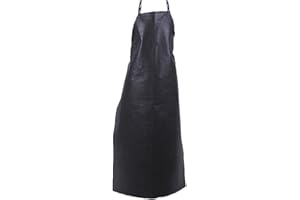 Oil Kitchen Apron PU Leather Easy Wipe Clean for Professional Commercial Cooking Essential Professional
