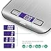 Adoric Food Scale, Digital Kitchen Scale - Multifunction, 1g/0.002lbs to 11lbs, Stainless Steel