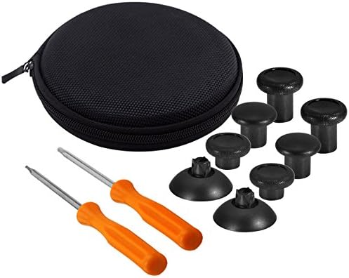 Wps 8 Pcs Replacement Swap Thumbsticks Fits For Ps4 Dualshock 4 Controller Xbox One Elite Xbox One Controller Amazon Co Uk Computers Accessories