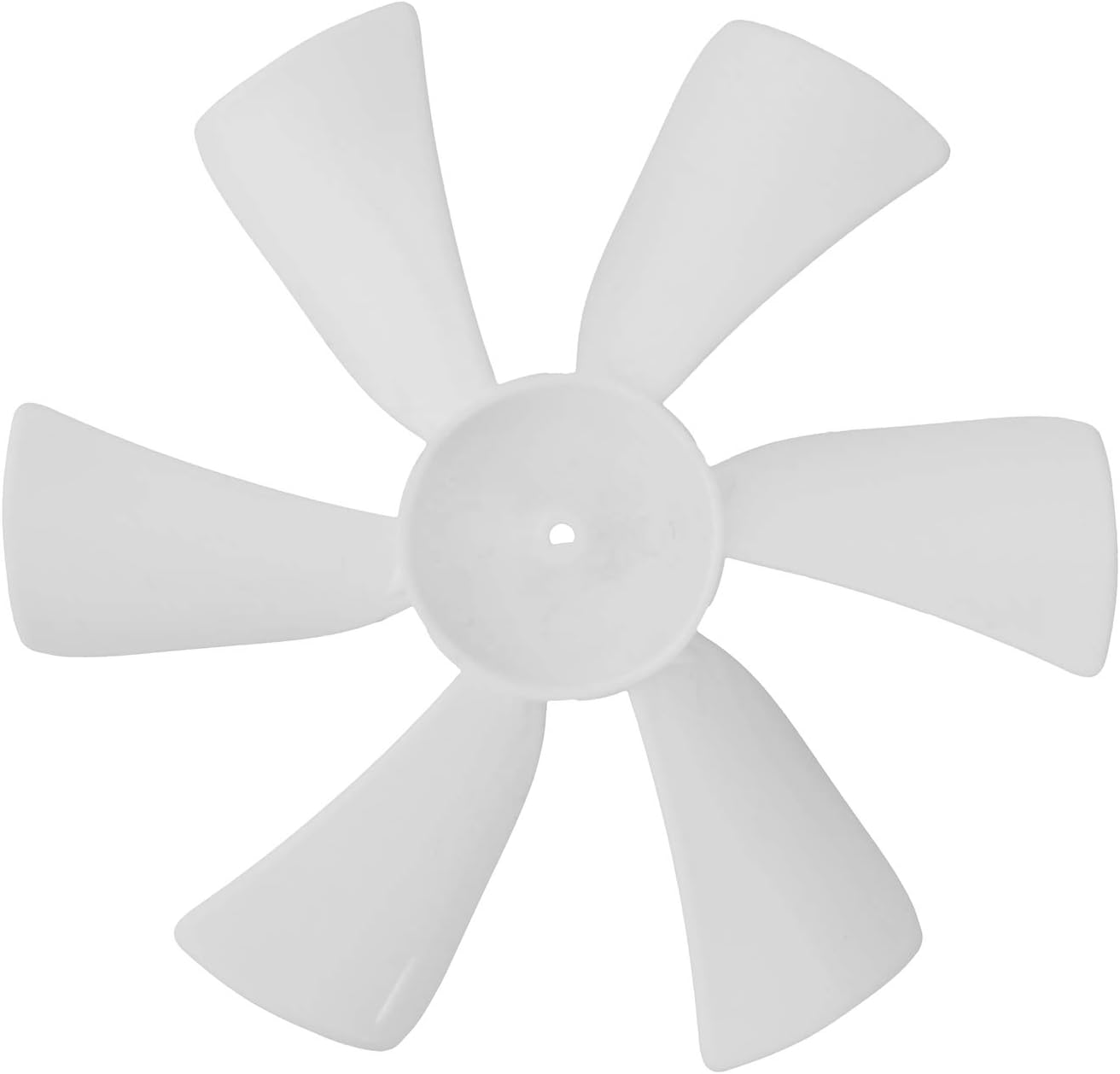 Dumble Fan Blades Replacement with 0.094in D-Bore, 6in White RV Bathroom Fan Blade Replacement Camper Fan Blade: Automotive