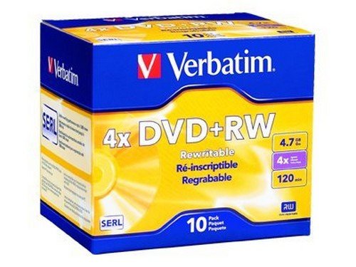 Verbatim DataLifePlus DVD+RW x 10 - 4.7 GB