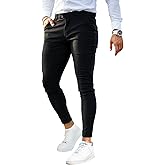 GINGTTO Mens Dress Pants Slim Fit Chino Pants for Men Stretch